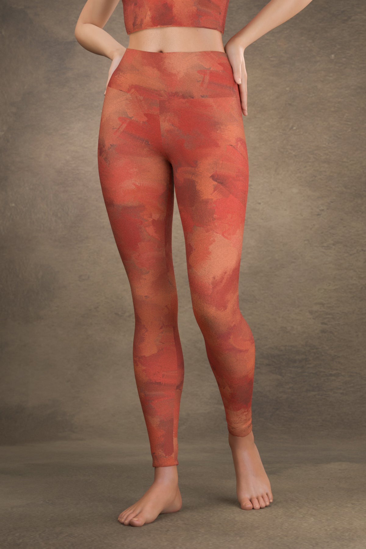 Painted Infurcata Yoga Leggings – Thalassas